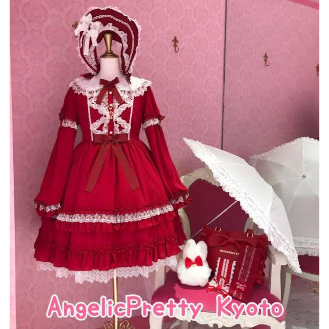 Angelic Pretty(アンジェリックプリティー)のAngelicPretty Romantic Poem OP レディースのワンピース(ひざ丈ワンピース)の商品写真