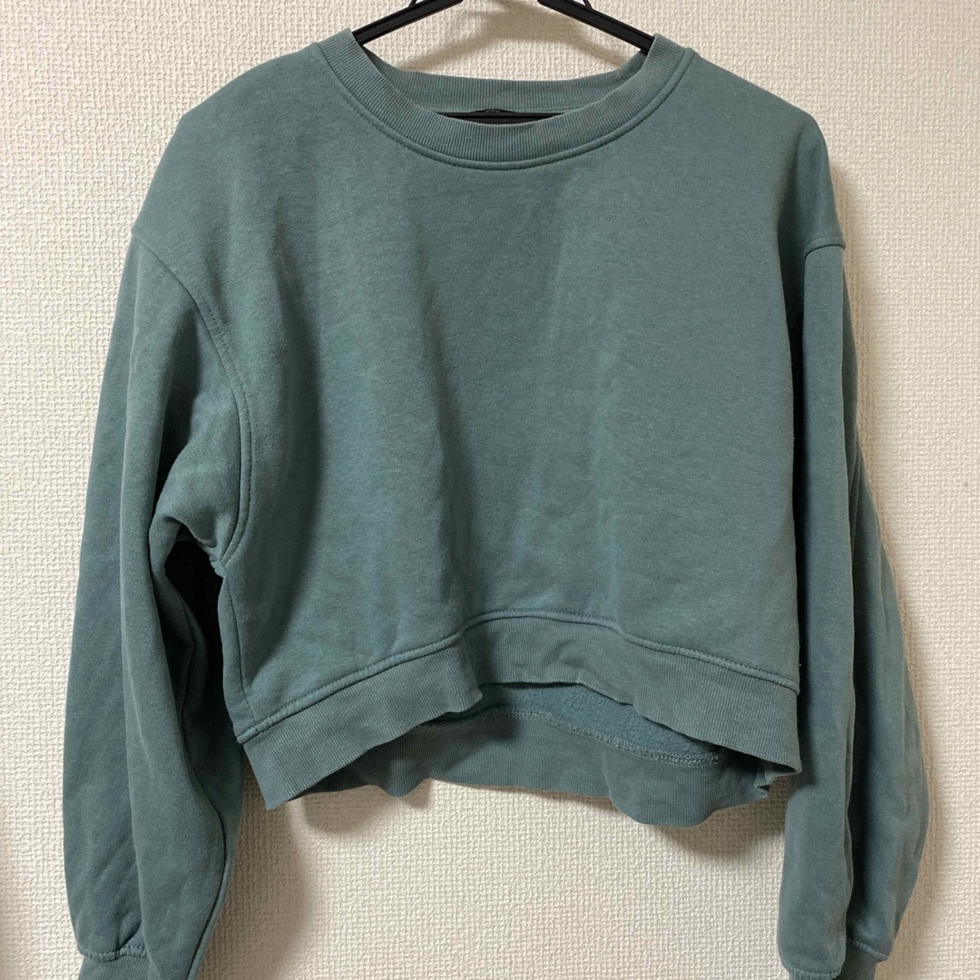 ZARA(ザラ)のZARA スウェット ショート丈 レディースのトップス(トレーナー/スウェット)の商品写真