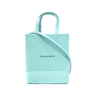 ティファニー(Tiffany & Co.)のティファニー ミニショッピングトートバッグ ショルダーバッグ 2WAY レザー(ショルダーバッグ)