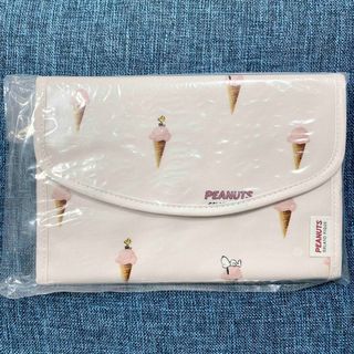 ジェラートピケ(gelato pique)のジェラートピケ 【PEANUTS】ジェラート柄　母子手帳ケース　Mサイズ　ピンク(母子手帳ケース)