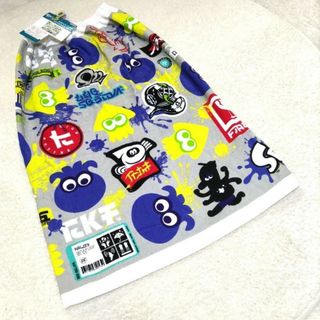 スプラトゥーン　巻きタオルラップタオル水泳スイミング海プールタオルレジャーＡ(キャラクターグッズ)