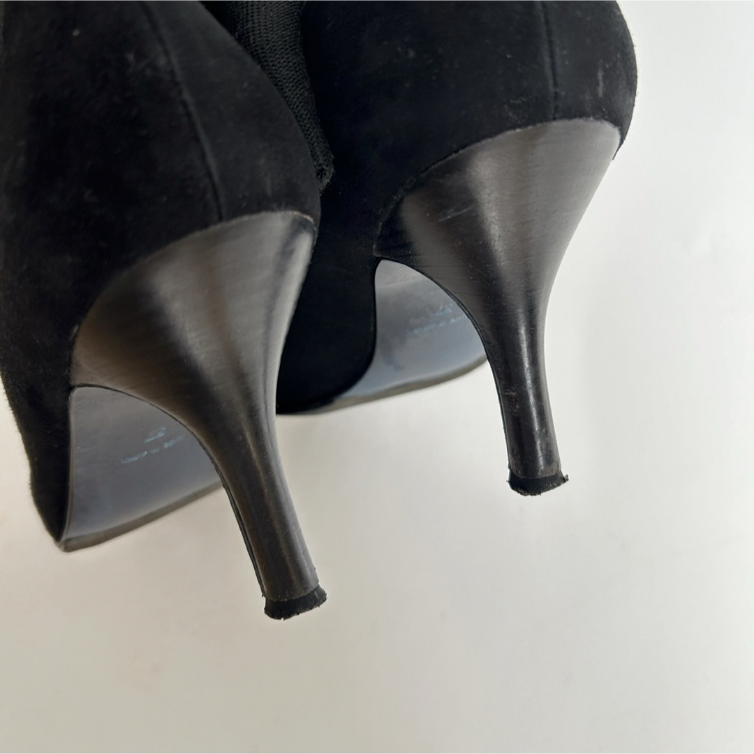 BARNEYS NEW YORK(バーニーズニューヨーク)のバーニーズニューヨーク パンプス 37 ベロア ブラック レディースの靴/シューズ(ハイヒール/パンプス)の商品写真