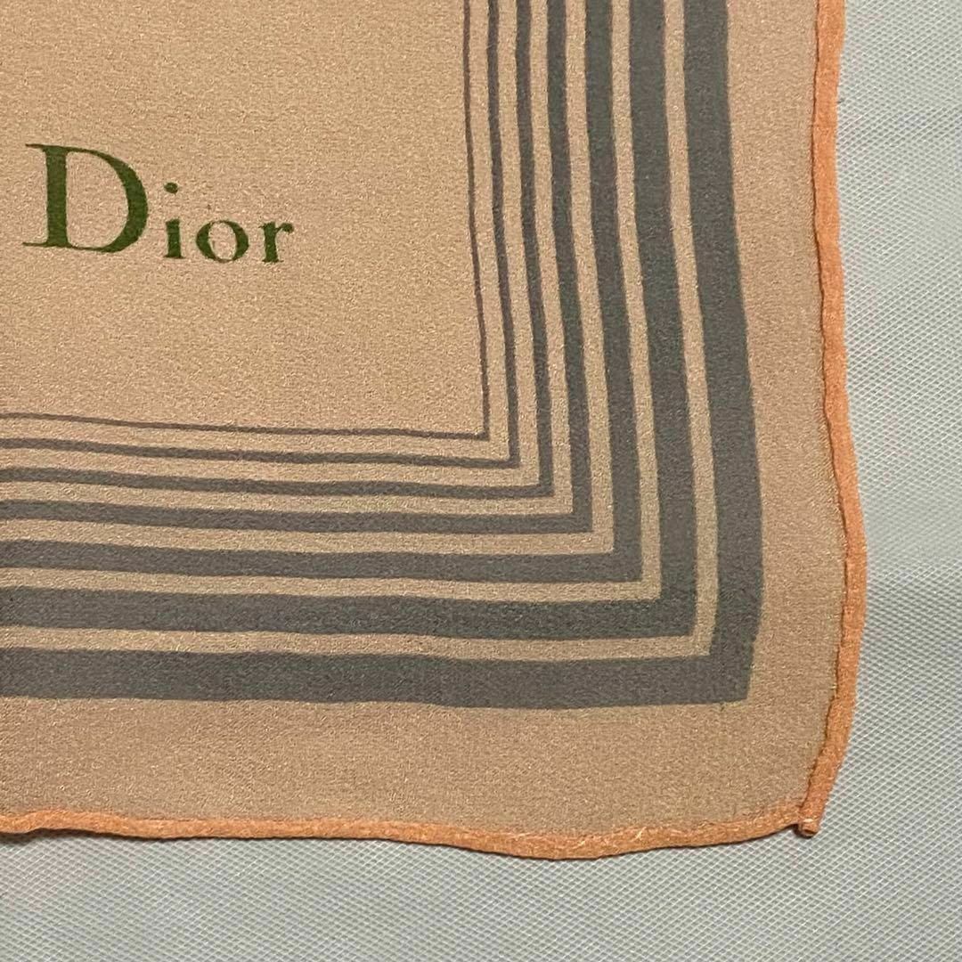 Christian Dior(クリスチャンディオール)の美品 ★Dior★ スカーフ シフォン 花 ピンク レディースのファッション小物(バンダナ/スカーフ)の商品写真