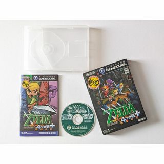 ニンテンドーゲームキューブ(ニンテンドーゲームキューブ)のゲームキューブ ゼルダの伝説 4つの剣+　Gamecube GC Zelda(家庭用ゲームソフト)