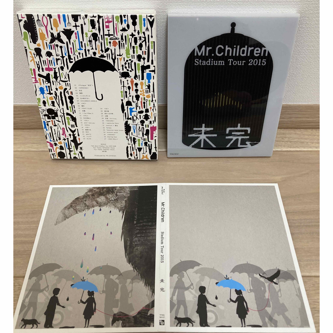 Mr．Children　Stadium　Tour　2015　未完 Blu-ray エンタメ/ホビーのDVD/ブルーレイ(ミュージック)の商品写真