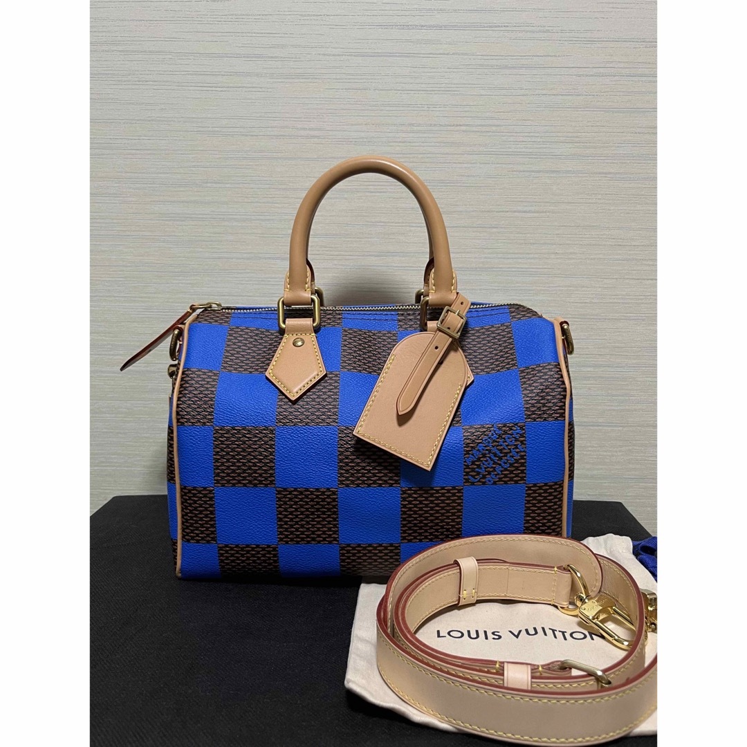 LOUIS VUITTON(ルイヴィトン)の24SS 超美品 ルイヴィトン ダミエポップ スピーディ バンドリエール25 レディースのバッグ(ハンドバッグ)の商品写真