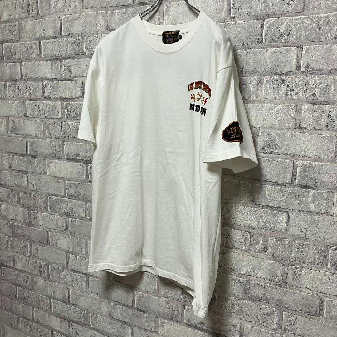 VANSON(バンソン)の【Vanson】バンソン Tシャツ お洒落 刺繍 カッコイイ メンズのトップス(Tシャツ/カットソー(半袖/袖なし))の商品写真