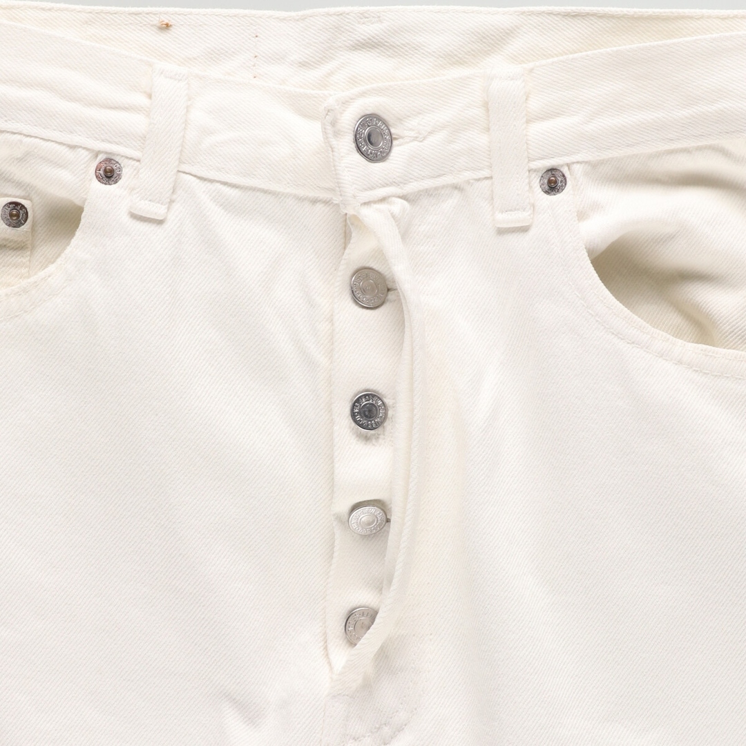 Levi's(リーバイス)の古着 90年代 リーバイス Levi's 501 ホワイトデニム ストレートデニムパンツ USA製 メンズw31 ヴィンテージ /eaa422182 メンズのパンツ(デニム/ジーンズ)の商品写真