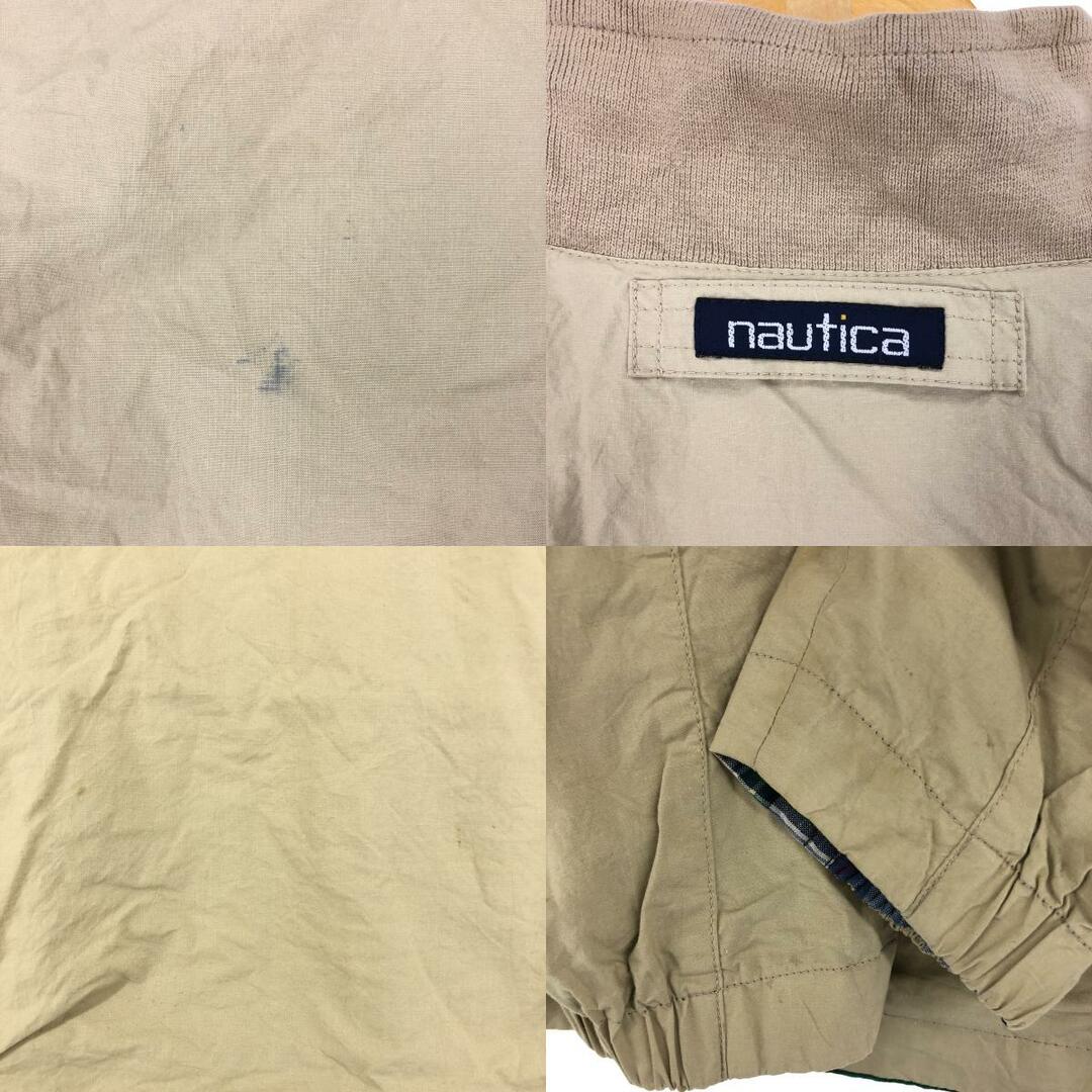 NAUTICA(ノーティカ)の古着 90年代 ノーティカ NAUTICA リバーシブル パッチワーク チェック柄 スイングトップ スポーツジャケット メンズM ヴィンテージ /eaa427493 メンズのジャケット/アウター(その他)の商品写真