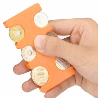 サイズ:コインホルダー_色:オレンジMM&UU コインホルダー 携帯 コイン(その他)
