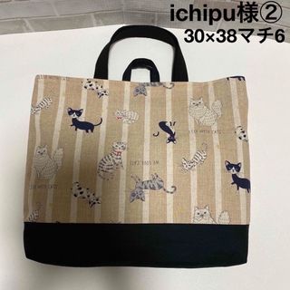 ichipu様オーダーページ② ねこ柄　レッスンバッグ小、体操服袋、給食袋(バッグ/レッスンバッグ)