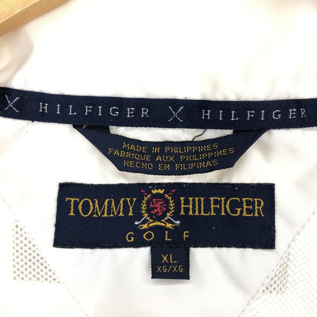 TOMMY HILFIGER(トミーヒルフィガー)の古着 00年代 トミーヒルフィガー TOMMY HILFIGER GOLF スイングトップ スポーツジャケット メンズXL /eaa427490 メンズのジャケット/アウター(その他)の商品写真