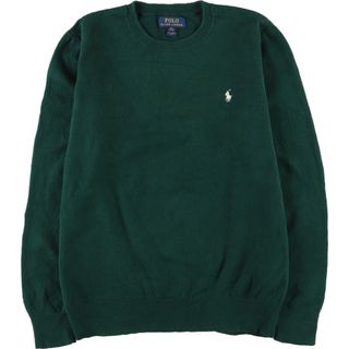 ラルフローレン(Ralph Lauren)の古着 ラルフローレン Ralph Lauren POLO RALPH LAUREN コットンニットセーター メンズXL /eaa389583(ニット/セーター)