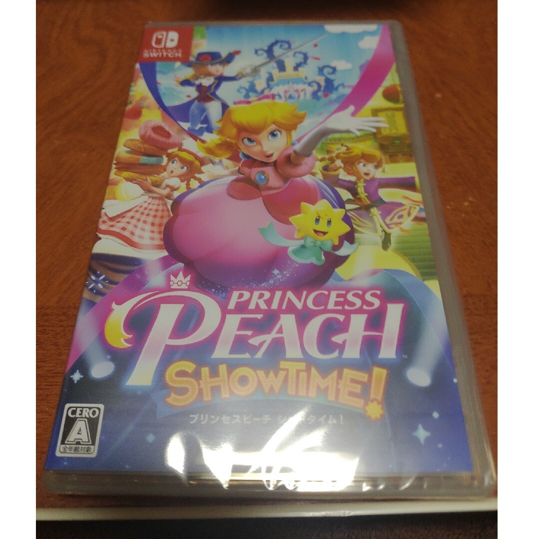 Nintendo Switch(ニンテンドースイッチ)の未開封 プリンセスピーチ Showtime! エンタメ/ホビーのゲームソフト/ゲーム機本体(家庭用ゲームソフト)の商品写真