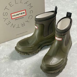 ハンター(HUNTER)の定価6万円★STELLA McCARTNEY × HUNTER ブーツ23cm(レインブーツ/長靴)