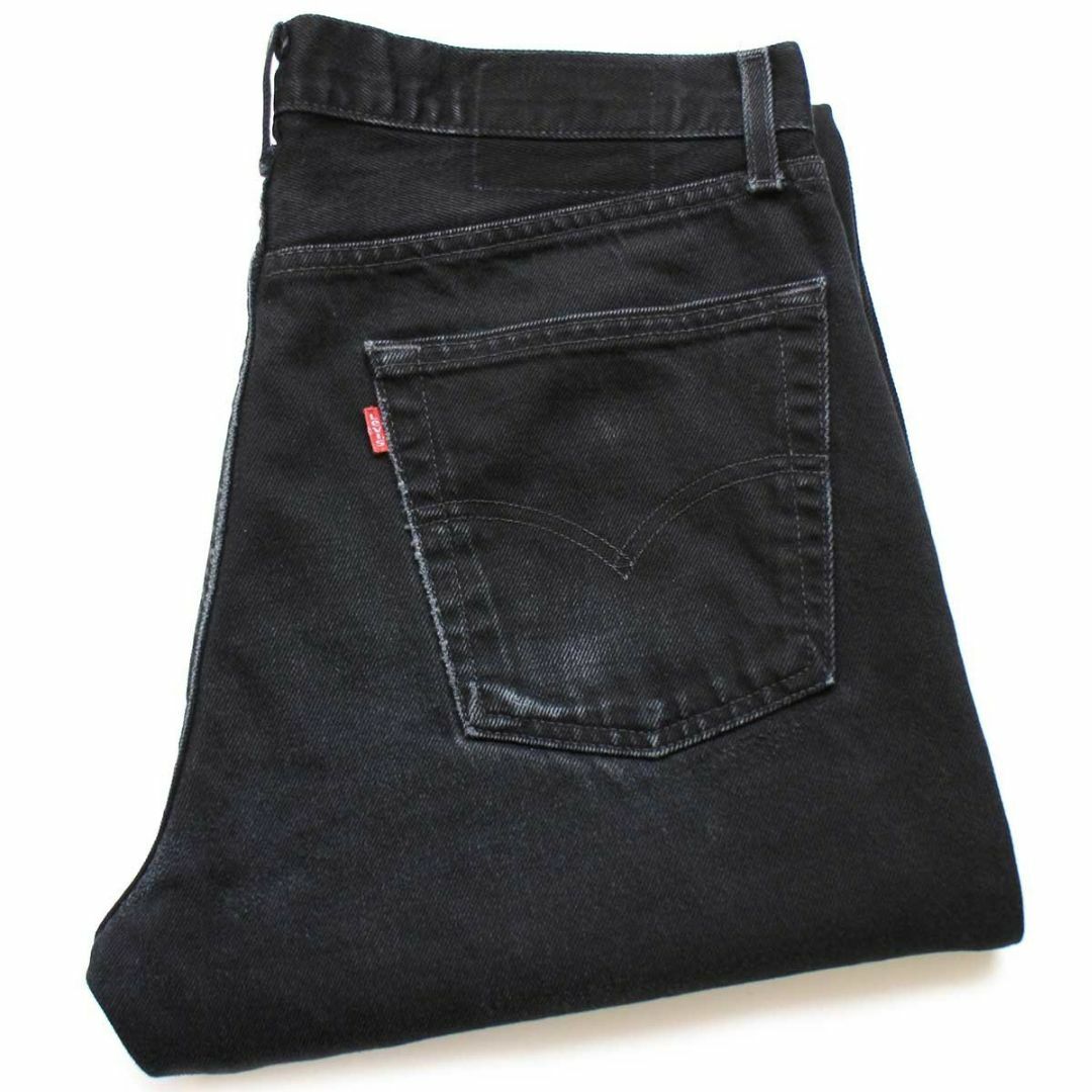 Levi's(リーバイス)の90s ハンガリー製 Levi'sリーバイス ブラック デニムパンツ w36★SDP2517 ユーロ ヨーロッパ オールド ジーンズ ストレート 505 メンズのパンツ(デニム/ジーンズ)の商品写真