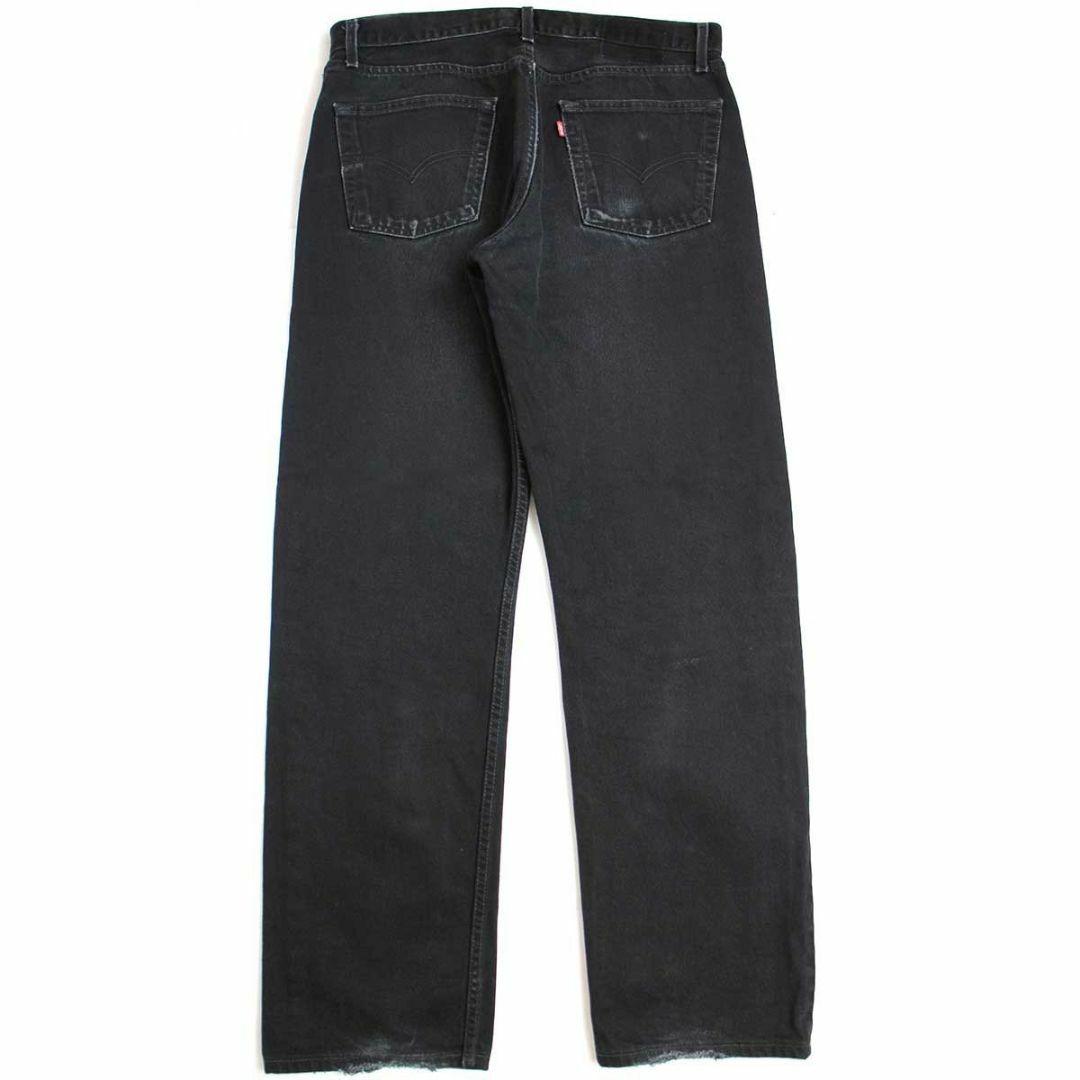 Levi's(リーバイス)の90s ハンガリー製 Levi'sリーバイス ブラック デニムパンツ w36★SDP2517 ユーロ ヨーロッパ オールド ジーンズ ストレート 505 メンズのパンツ(デニム/ジーンズ)の商品写真