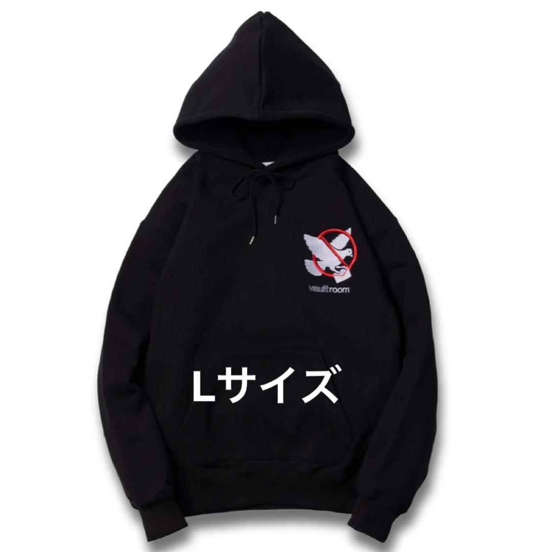 vaultroom PEACEFUL HOODIE / BLK Lサイズ メンズのトップス(パーカー)の商品写真