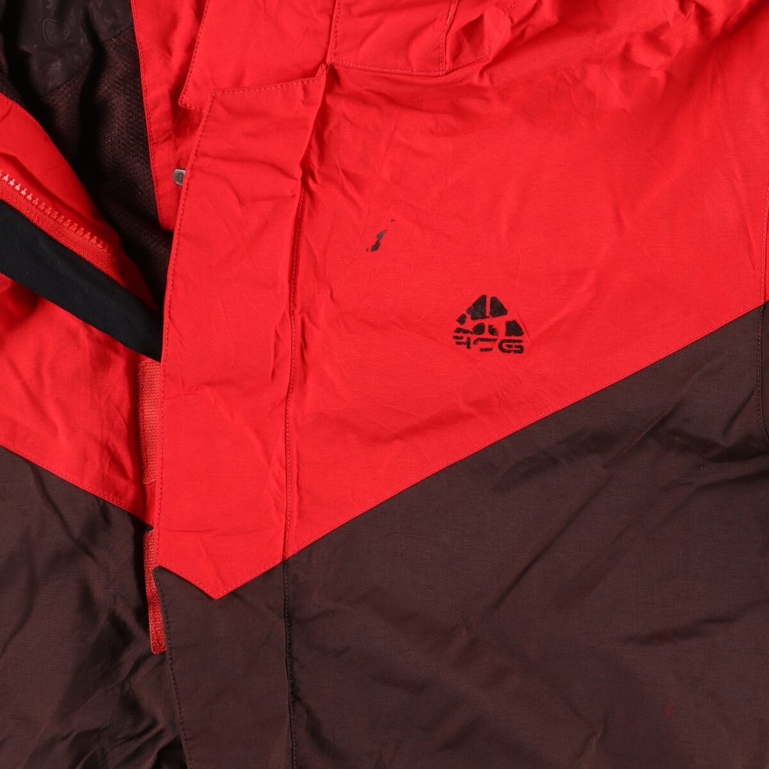 NIKE(ナイキ)の古着 90~00年代 ナイキ NIKE ACG OUTER LAYER 3 マウンテンパーカー シェルジャケット メンズL ヴィンテージ /evb004304 メンズのジャケット/アウター(マウンテンパーカー)の商品写真