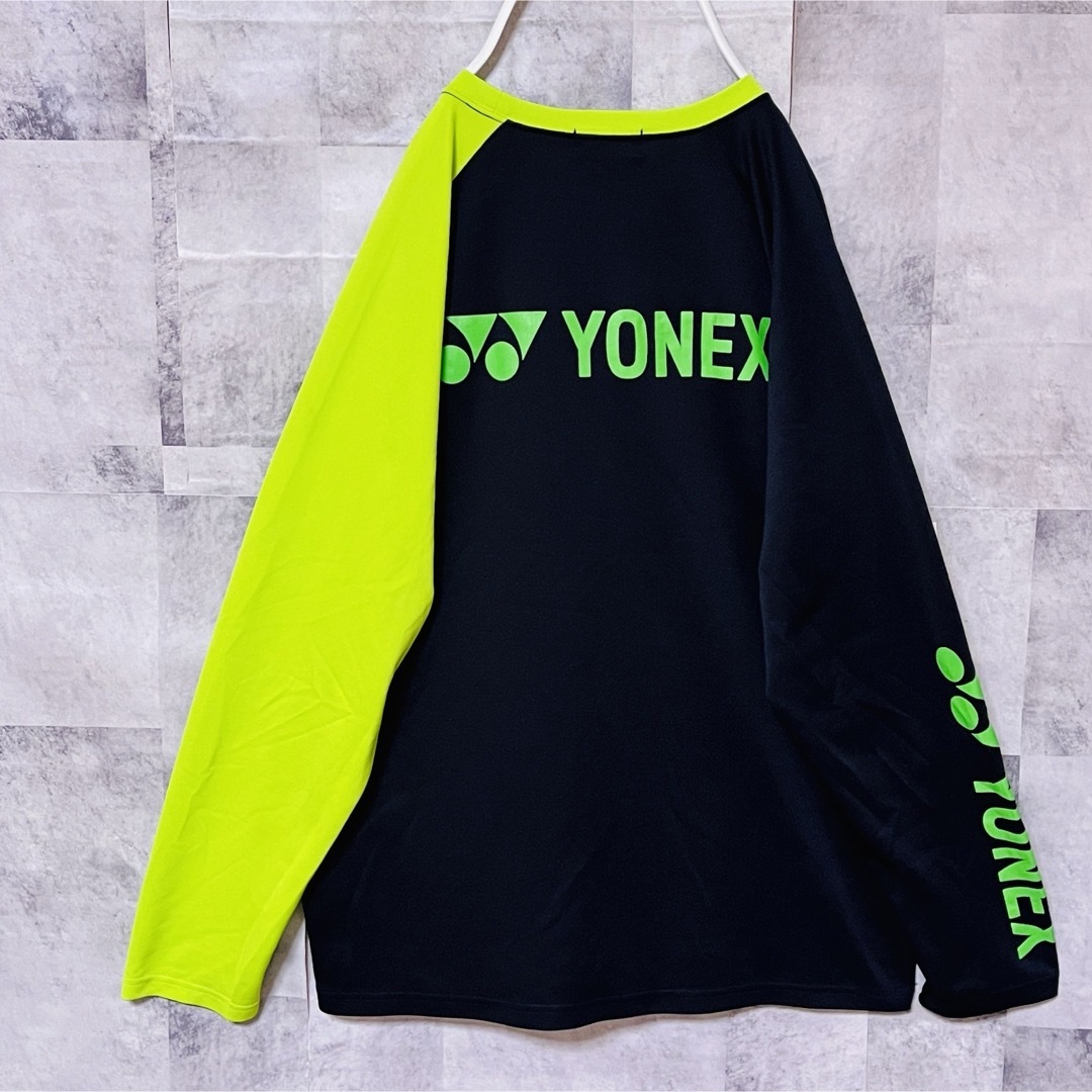 YONEX(ヨネックス)のYONEXロングTシャツ　O LL バックロゴ　北海道チャンピオンシップ2015 スポーツ/アウトドアのスポーツ/アウトドア その他(バドミントン)の商品写真