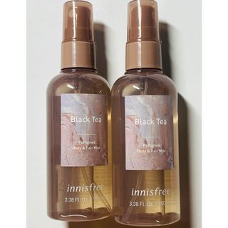 イニスフリー(Innisfree)のイニスフリー パフュームド ボディ&ヘアミスト ブラックティー　香水 化粧品(ヘアウォーター/ヘアミスト)