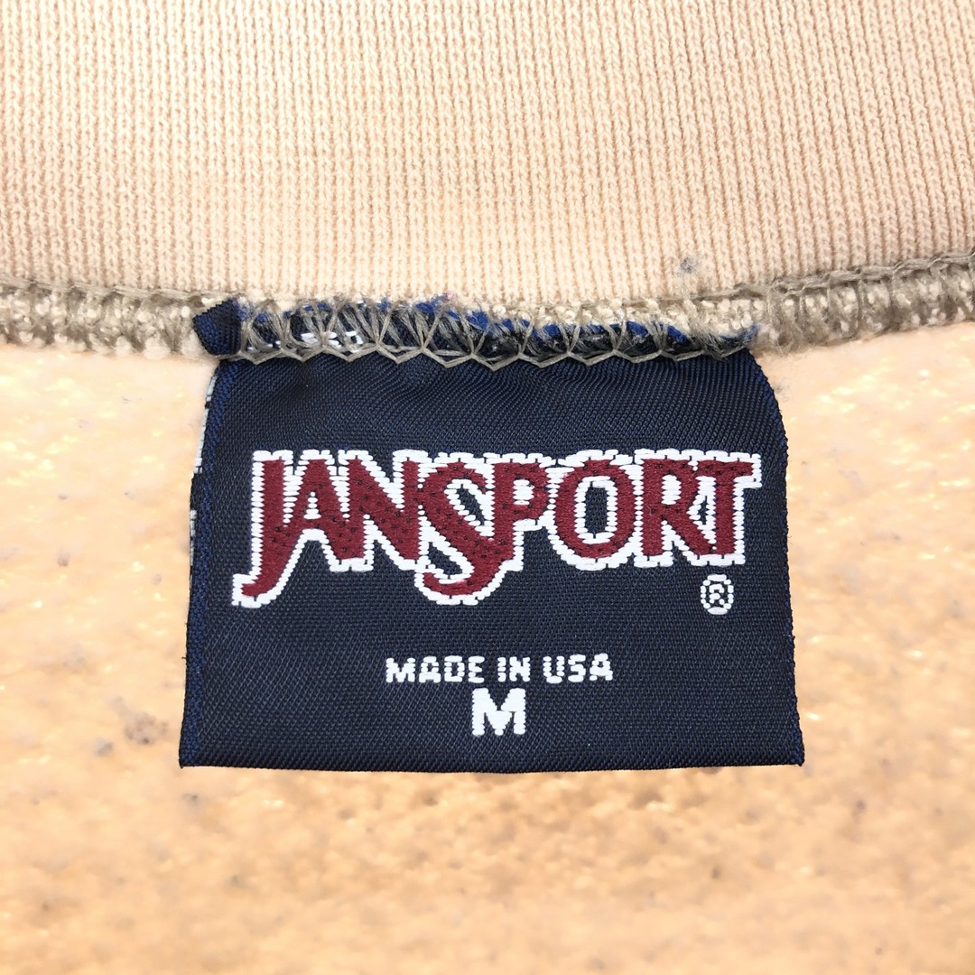 JANSPORT(ジャンスポーツ)の古着 90年代 ジャンスポーツ JANSPORT カレッジスウェットシャツ トレーナー USA製 メンズM ヴィンテージ /eaa426752 メンズのトップス(スウェット)の商品写真