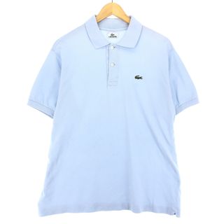 ラコステ(LACOSTE)の古着 ラコステ LACOSTE 半袖 ポロシャツ メンズM /eaa428367(ポロシャツ)