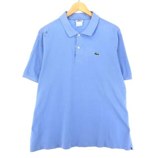 ラコステ(LACOSTE)の古着 ラコステ LACOSTE 半袖 ポロシャツ メンズL /eaa428368(ポロシャツ)