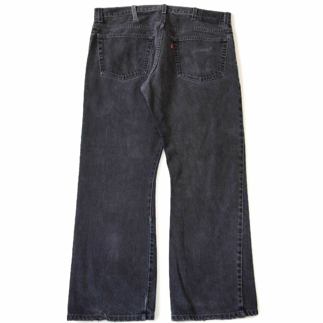 Levi's(リーバイス)の00s メキシコ製 Levi'sリーバイス 517 ブラック デニムパンツ w40 L30★SDP2507 オールド ブーツカット フレア ジーンズ ビッグサイズ メンズのパンツ(デニム/ジーンズ)の商品写真