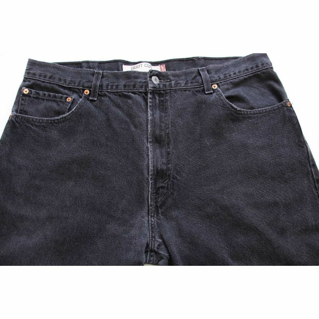 Levi's(リーバイス)の00s メキシコ製 Levi'sリーバイス 517 ブラック デニムパンツ w40 L30★SDP2507 オールド ブーツカット フレア ジーンズ ビッグサイズ メンズのパンツ(デニム/ジーンズ)の商品写真