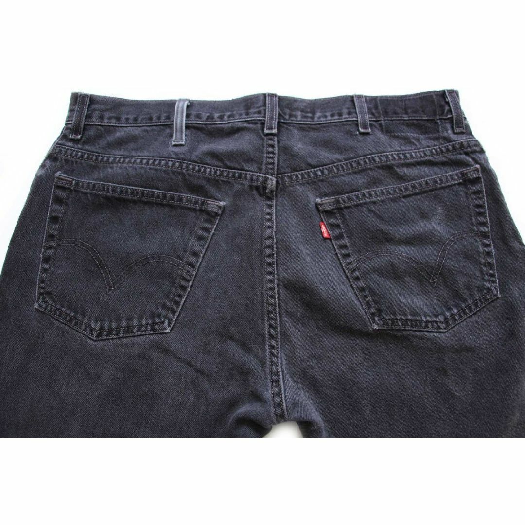 Levi's(リーバイス)の00s メキシコ製 Levi'sリーバイス 517 ブラック デニムパンツ w40 L30★SDP2507 オールド ブーツカット フレア ジーンズ ビッグサイズ メンズのパンツ(デニム/ジーンズ)の商品写真