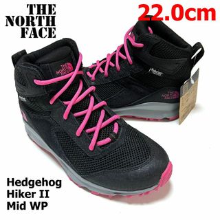 ザノースフェイス(THE NORTH FACE)の新品　ノースフェイス 22㎝　キッズ ヘッジホッグハイカー II ミッド　WP(アウトドアシューズ)