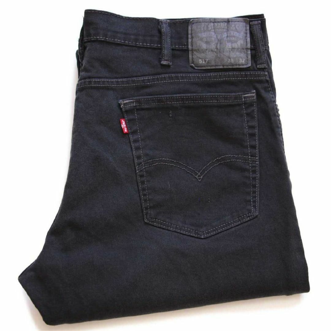 Levi's(リーバイス)のLevi'sリーバイス 517 ストレッチ ブラック デニムパンツ w38 L32★SDP2508 ブーツカット フレア ジーンズ オーバーサイズ ビッグサイズ メンズのパンツ(デニム/ジーンズ)の商品写真