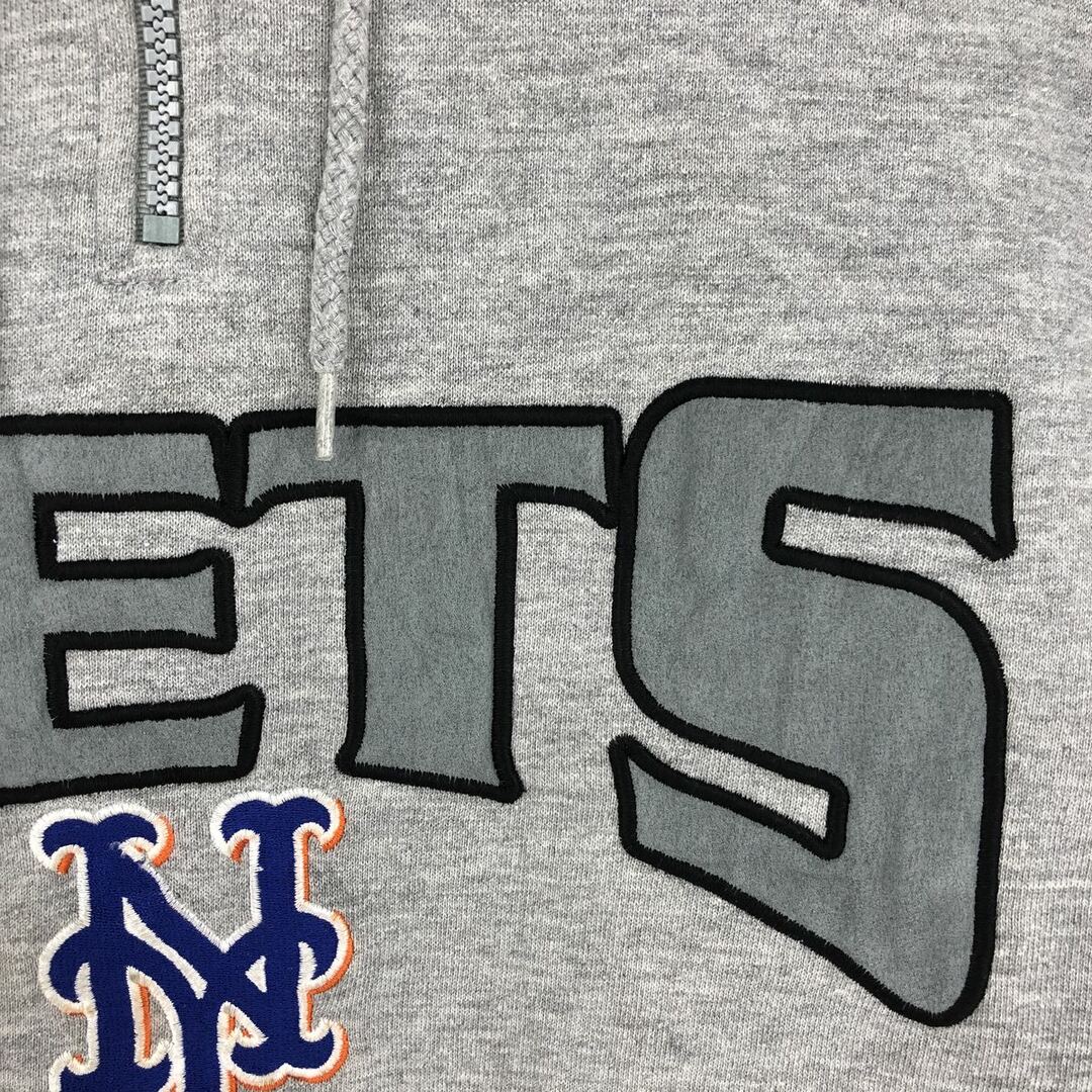 Lee(リー)の古着 90年代 リー Lee SPORT MLB NEWYORK METS ニューヨークメッツ スウェットハーフジップパーカー メンズM ヴィンテージ /eaa427480 メンズのトップス(スウェット)の商品写真