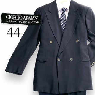 ジョルジオアルマーニ(Giorgio Armani)の【最高級】GIORGIO ARMANI イタリア スーツ セットアップ ダブル(セットアップ)