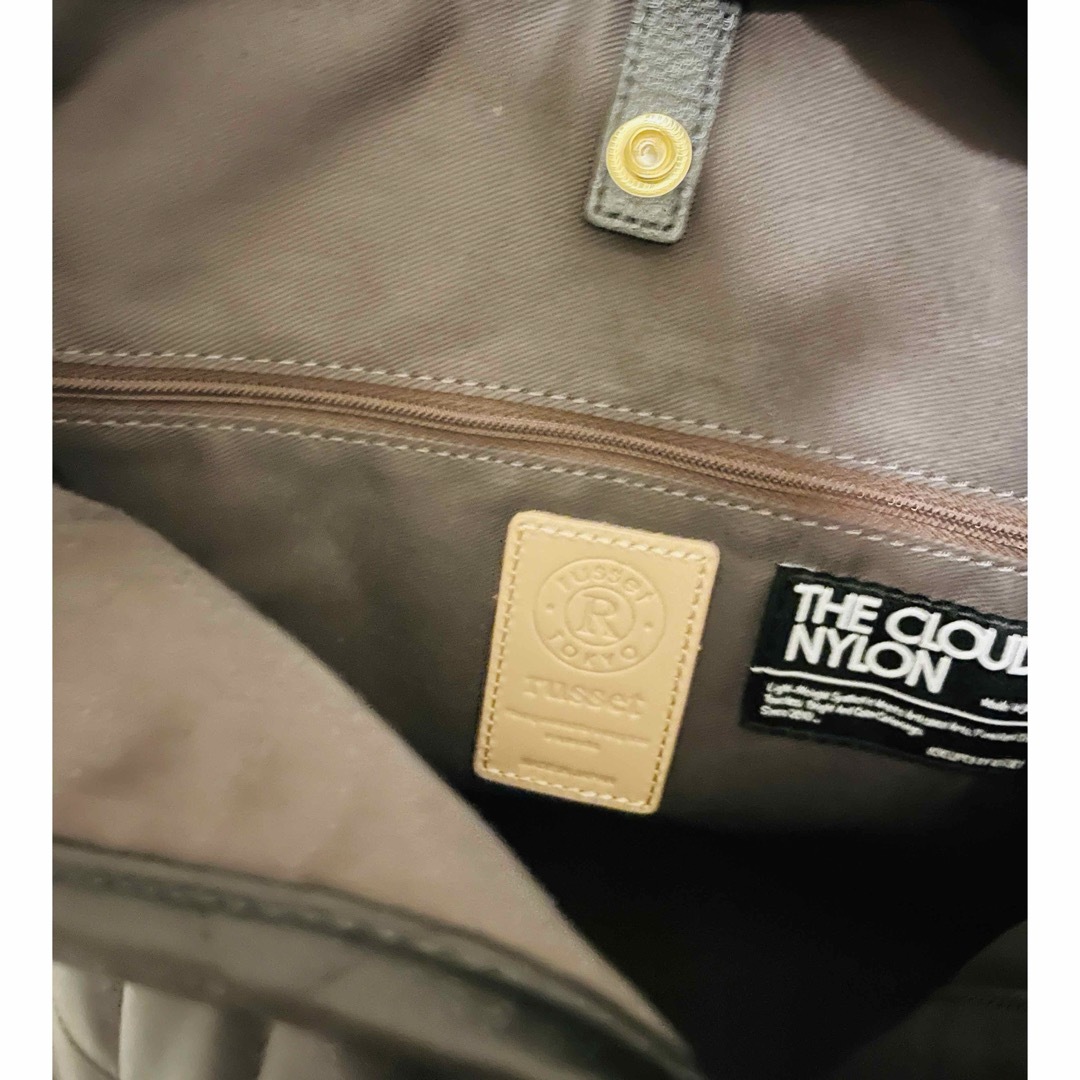 Russet(ラシット)のラシット　russet シンプルトートバッグ黒　未使用品 レディースのバッグ(トートバッグ)の商品写真