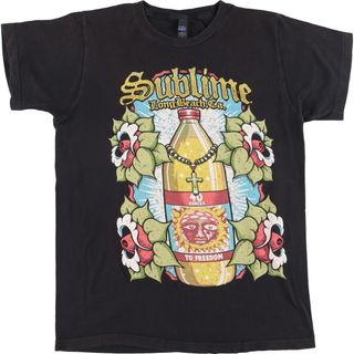 古着 タルテックス TULTEX SUBLIME サブライム バンドTシャツ バンT レディースM /eaa427911(Tシャツ(半袖/袖なし))