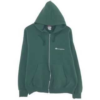 チャンピオン(Champion)の古着 00年代 チャンピオン Champion スウェットフルジップパーカー メンズL /eaa379540(スウェット)