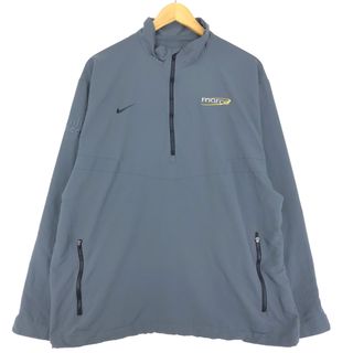 ナイキ(NIKE)の古着 ナイキ NIKE ハーフジップ ウォームアッププルオーバー メンズXL /eaa426727(ナイロンジャケット)