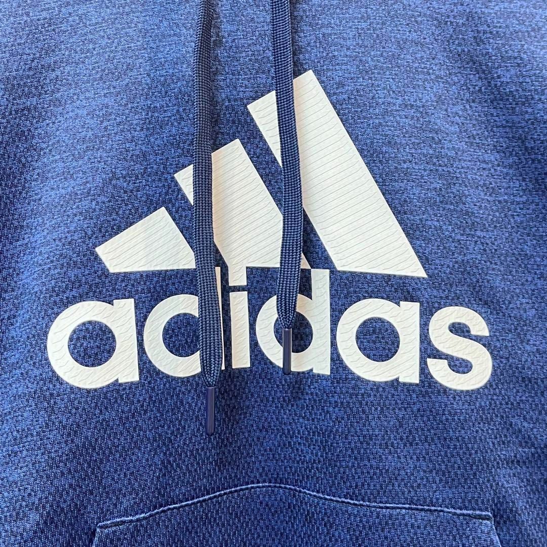 adidas(アディダス)の【美品】adidas(アディダス) CLIMAWARM 裏起毛スウェットパーカー メンズのトップス(パーカー)の商品写真