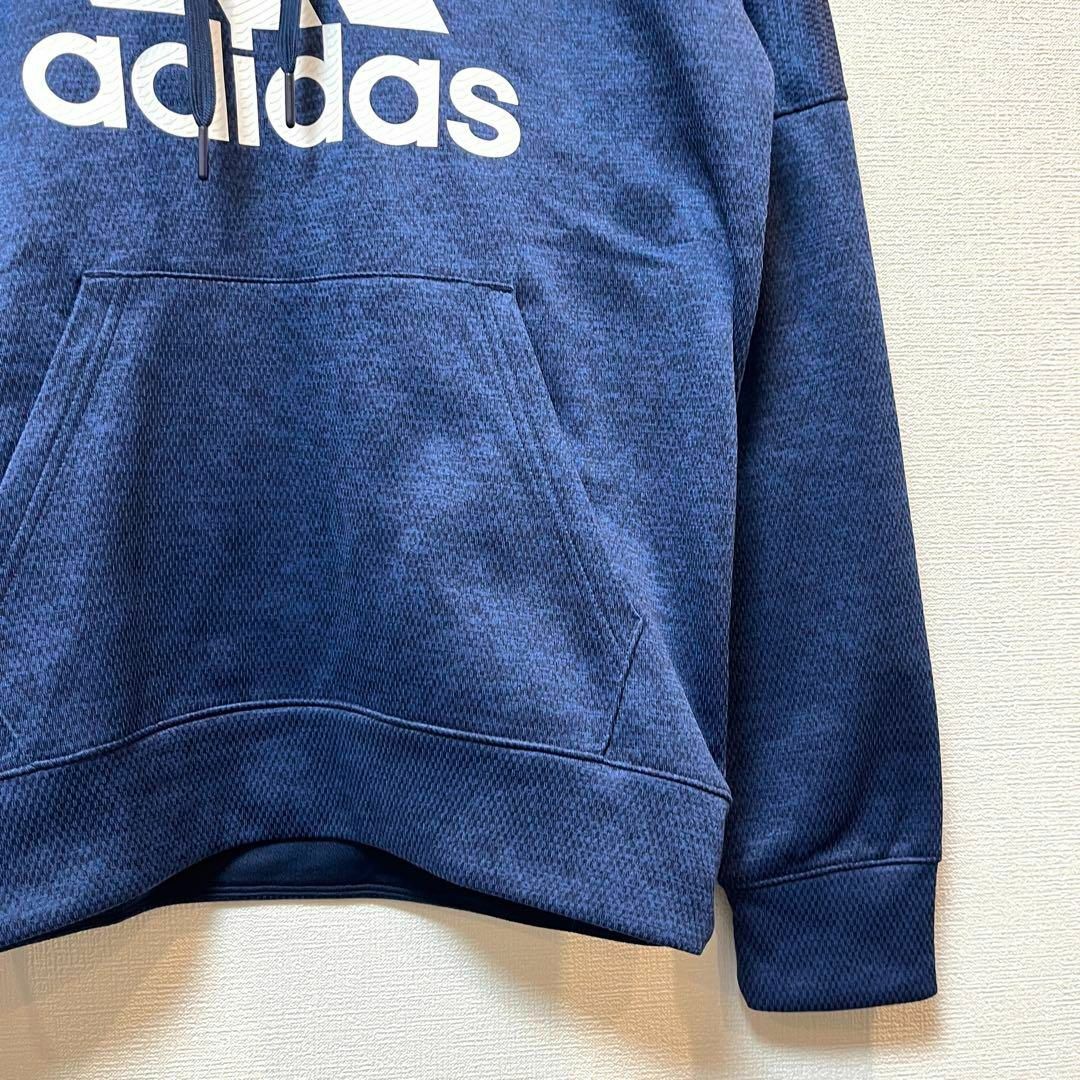 adidas(アディダス)の【美品】adidas(アディダス) CLIMAWARM 裏起毛スウェットパーカー メンズのトップス(パーカー)の商品写真