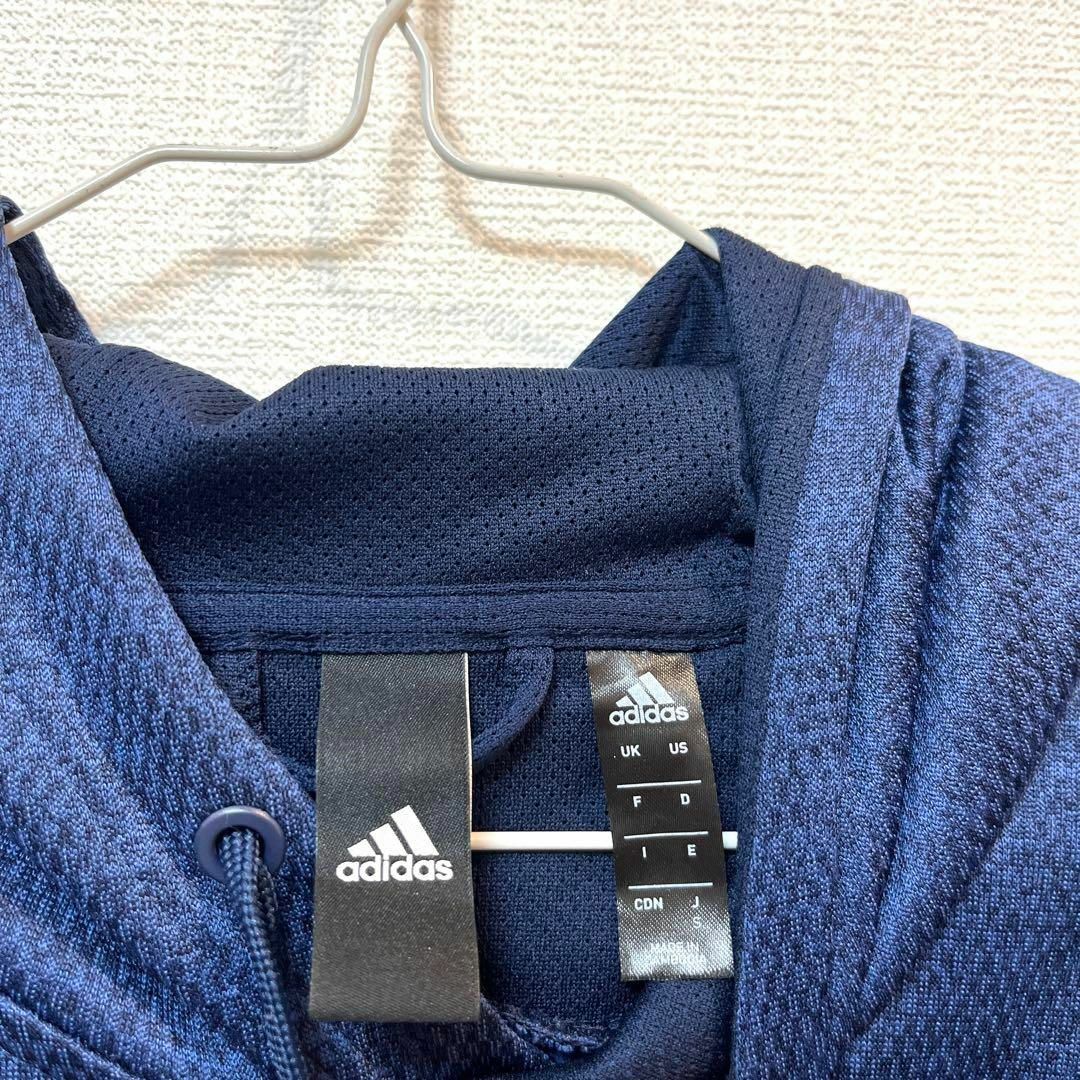 adidas(アディダス)の【美品】adidas(アディダス) CLIMAWARM 裏起毛スウェットパーカー メンズのトップス(パーカー)の商品写真