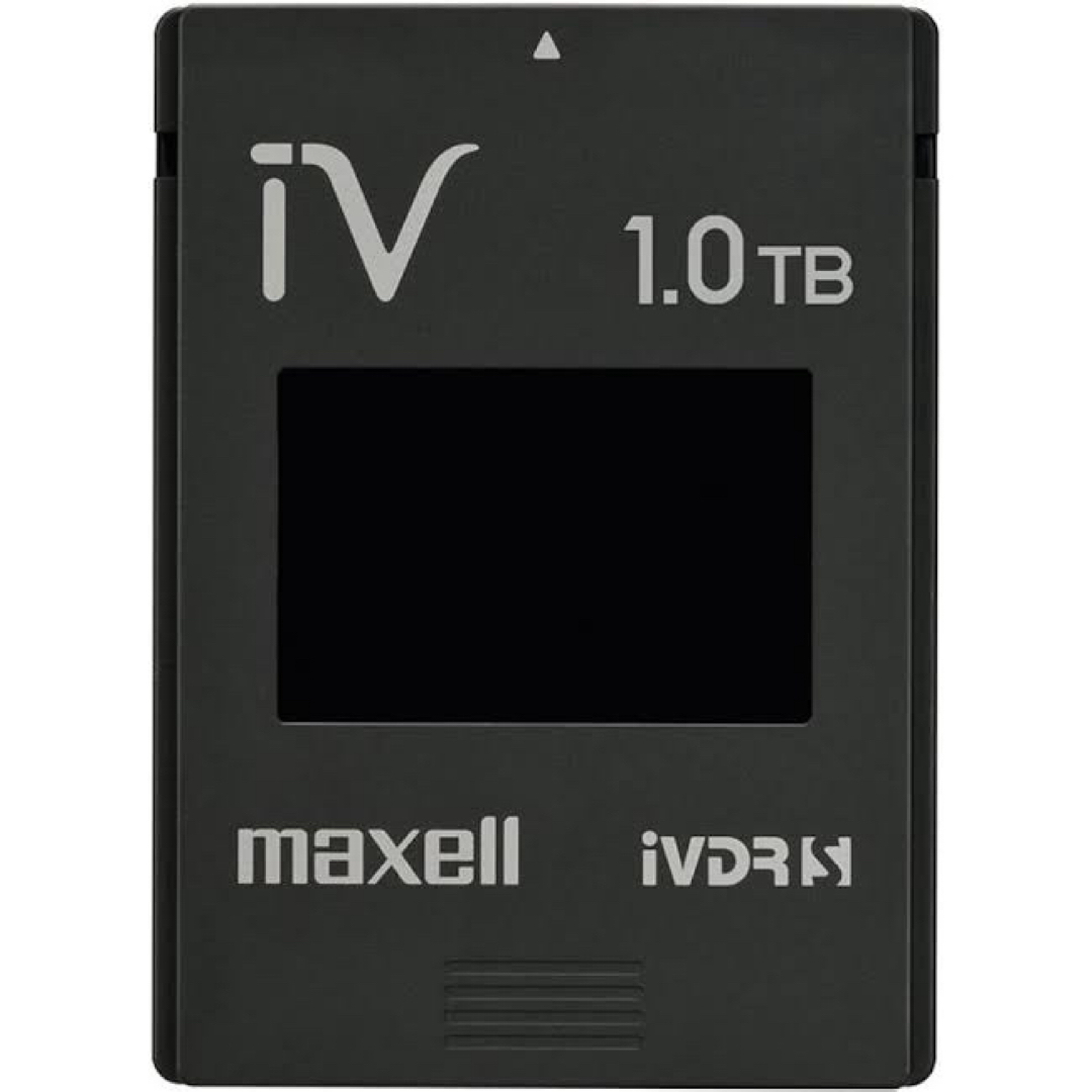 【未使用・新品】maxell iVDR S 1TB HDDカセット スマホ/家電/カメラのテレビ/映像機器(その他)の商品写真