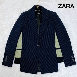 美品 ZARA ジャケット テーラード sacai ハイブリッド 異素材(ブルゾン)