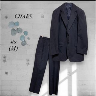 チャップス(CHAPS)の【CHAPS】チャップス スーツ上下 セットアップ ピンストライプ 毛混(セットアップ)