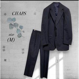 CHAPS - 【CHAPS】チャップス スーツ上下 セットアップ ピンストライプ 毛混