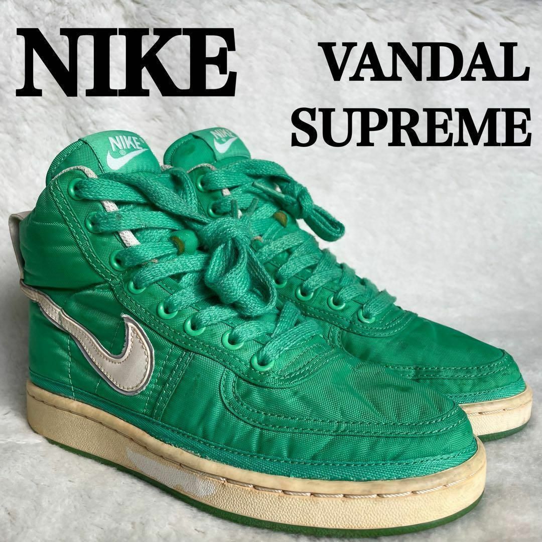 NIKE(ナイキ)のNIKE VANDAL HIGH SUPREME ナイキ バンダル シュプリーム レディースの靴/シューズ(スニーカー)の商品写真