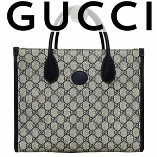 Gucci - 【新品同様】グッチ　インターロッキングG 2wayショルダーバッグ