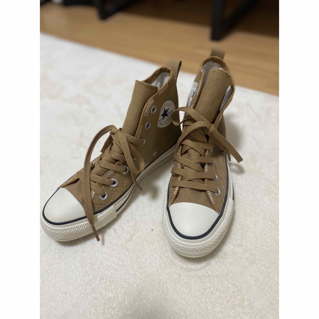 CONVERSE(コンバース)の新品！converseコンバースハイカットパイピングスニーカー レディースの靴/シューズ(スニーカー)の商品写真