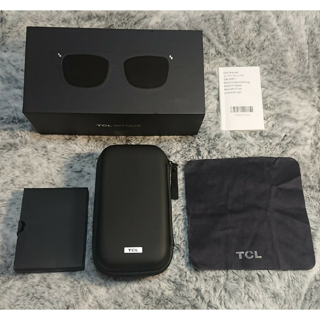 TCL(ティーシーエル)のARグラス TCL NXTWEAR S スマートグラス スマホ/家電/カメラのテレビ/映像機器(その他)の商品写真